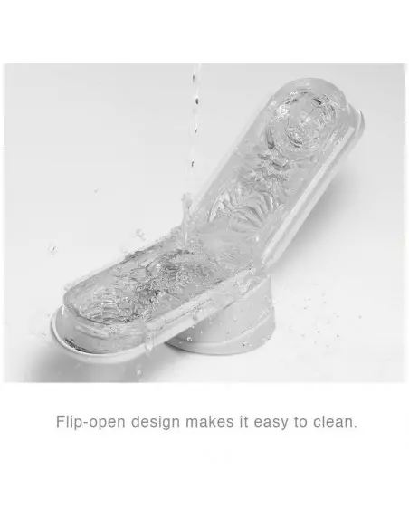 Flip Zero White Maszturbátor Férfi maszturbátorok Tenga