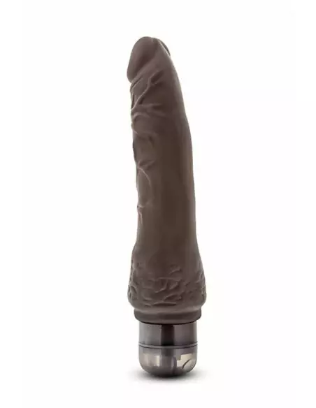 Dr. Skin Cock Vibe 7 Chocolate Vibrátor Realisztikus vibrátorok Blush