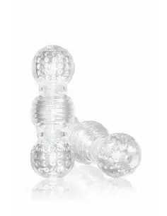 M For Men Master Stroker Clear Maszturbátor Férfi maszturbátorok Blush 2