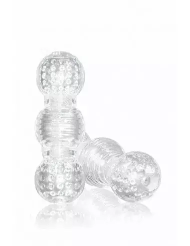 M For Men Master Stroker Clear Maszturbátor Férfi maszturbátorok Blush