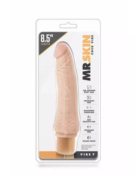 Mr. Skin Cock Vibe 7 Vibrátor Realisztikus vibrátorok Blush Mr. Skin Cock Vibe 7 Vibrátor Realisztikus vibrátorok Blush