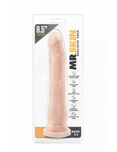 Mr. Skin Realistic Cock Basic 8.5 inch Beige Dildó Dongok - Dildók Blush