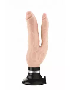 Mr. Skin Double Vibe Cock Beige Vibrátor Realisztikus vibrátorok Blush 2