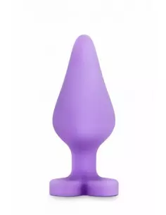 Naughtier Candy Heart Fuck Me Purple Fenékdugó Fenékdugók Blush 2