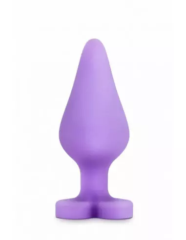 Naughtier Candy Heart Fuck Me Purple Fenékdugó Fenékdugók Blush