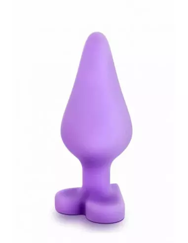 Naughtier Candy Heart Fuck Me Purple Fenékdugó Fenékdugók Blush