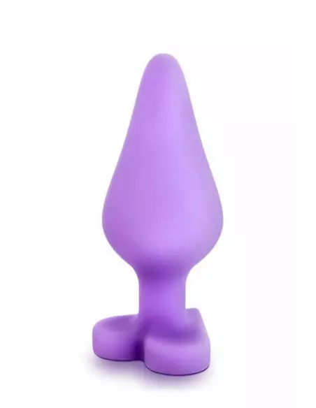 Naughtier Candy Heart Fuck Me Purple Fenékdugó Fenékdugók Blush