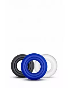 Stay Hard Donut Rings Assorted Péniszgyűrű Péniszgyűrűk - Mandzsetták Blush 2