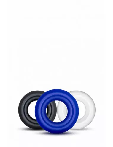 Stay Hard Donut Rings Assorted Péniszgyűrű Péniszgyűrűk - Mandzsetták Blush