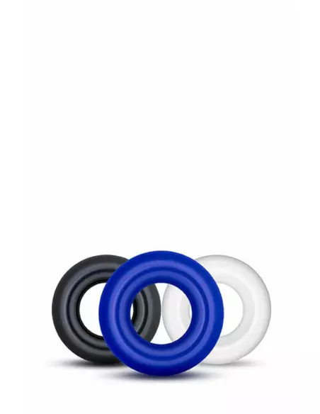 Stay Hard Donut Rings Assorted Péniszgyűrű Péniszgyűrűk - Mandzsetták Blush