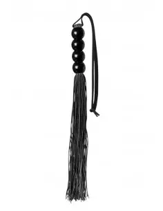 GP Silicone Flogger Whip Black Korbács 35 cm Korbácsok - Pálcák - Paskolók Guilty Pleasure 2