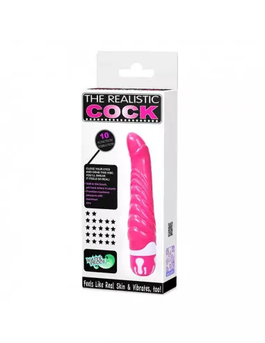 The Realistic Cock Pink 1 Vibrátor Realisztikus vibrátorok Debra