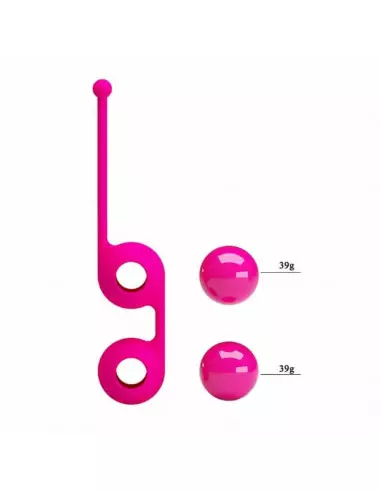Pretty Love Kegel Tighten Up III Pink Gésa golyó Gésa golyók Pretty Love