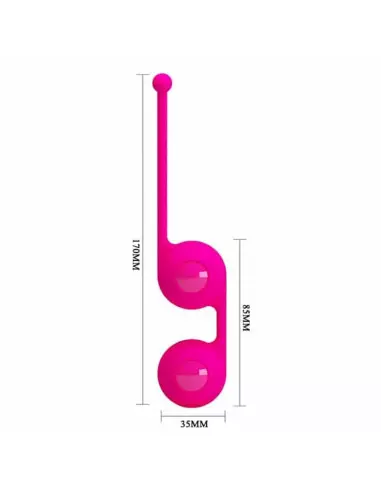 Pretty Love Kegel Tighten Up III Pink Gésa golyó Gésa golyók Pretty Love