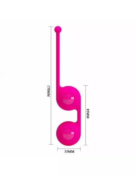 Pretty Love Kegel Tighten Up III Pink Gésa golyó Gésa golyók Pretty Love Pretty Love Kegel Tighten Up III Pink Gésa golyó Gésa golyók Pretty Love