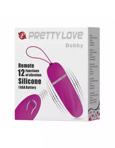 Pretty Love Debby Vibrátor Mini vibrátorok és tojások Pretty Love