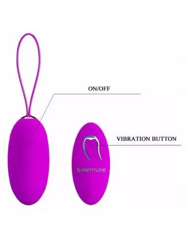 Pretty Love Jacqueline Vibrátor Mini vibrátorok és tojások Pretty Love