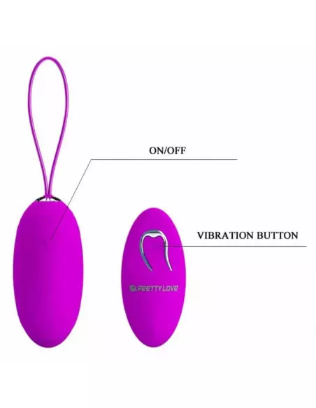 Pretty Love Jacqueline Vibrátor Mini vibrátorok és tojások Pretty Love