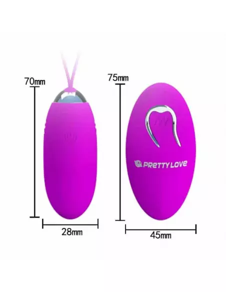 Pretty Love Jenny Vibrátor Mini vibrátorok és tojások Pretty Love