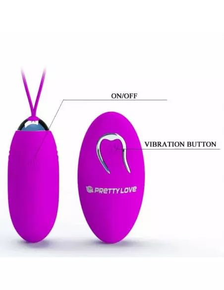 Pretty Love Jenny Vibrátor Mini vibrátorok és tojások Pretty Love