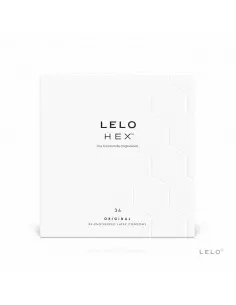 HEX Condoms Original 36 db-os Óvszer Csomag Óvszerek Lelo