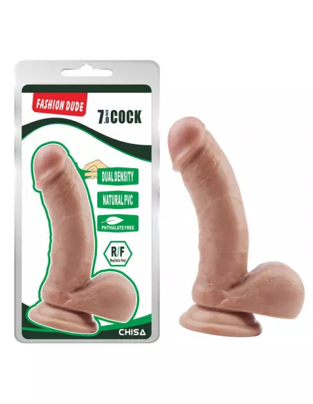 Fashion Dude 7 inch Cock Flesh Dildó Dongok - Dildók Chisa Novelties