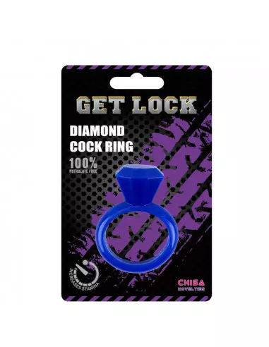 Diamond Blue Péniszgyűrű Péniszgyűrűk - Mandzsetták Chisa Novelties