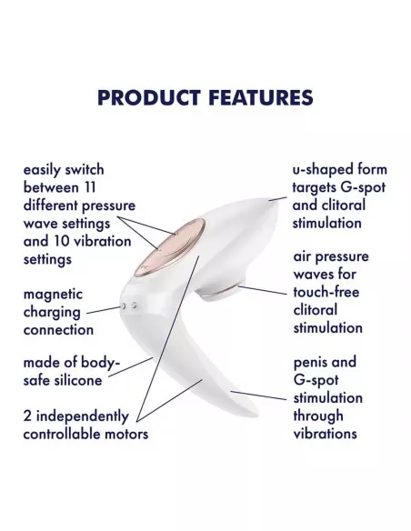 Pro 4 Couples Csiklóizgató Csiklóizgatók Satisfyer