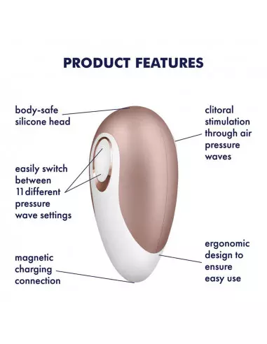 Satisfyer Pro Deluxe Next Generation Csiklóizgató Csiklóizgatók Satisfyer