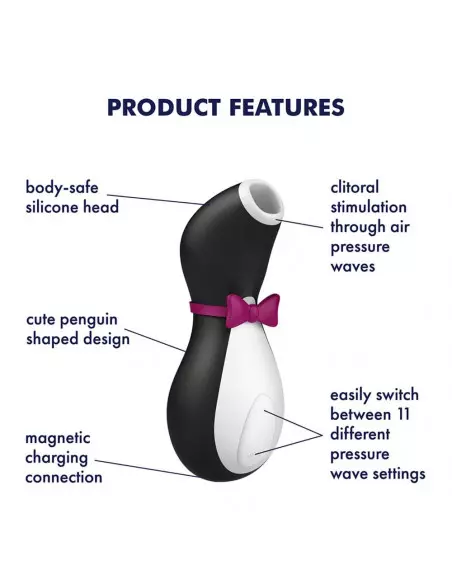 Penguin Csiklóizgató Csiklóizgatók Satisfyer Penguin Csiklóizgató Csiklóizgatók Satisfyer