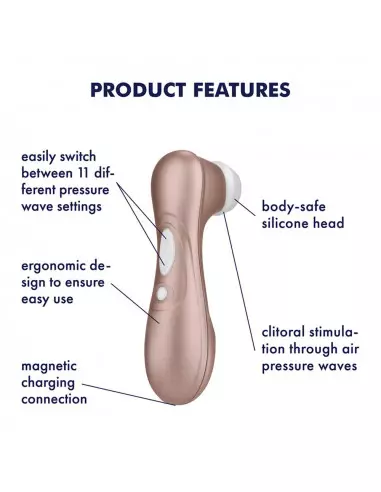 Satisfyer Pro 2 Csiklóizgató Csiklóizgatók Satisfyer