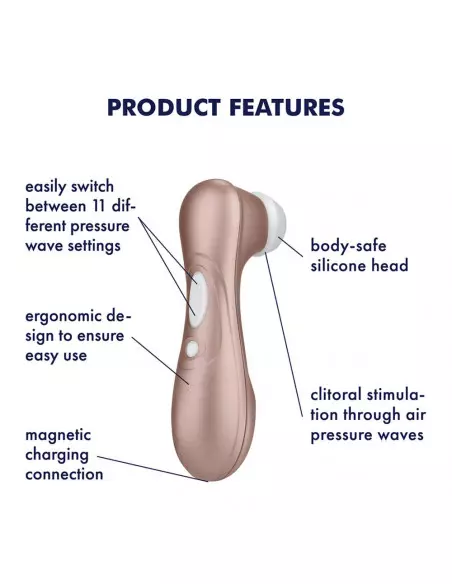 Satisfyer Pro 2 Csiklóizgató Csiklóizgatók Satisfyer
