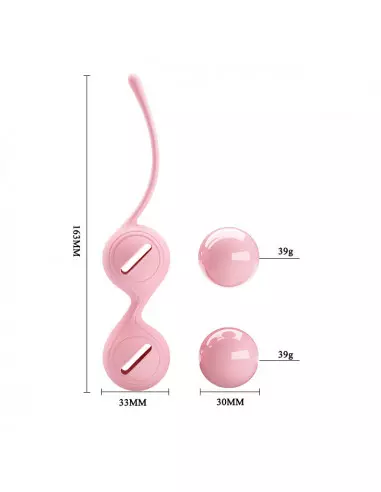 Pretty Love Kegel Tighten Up I Pink 1 Gésa golyó Gésa golyók Pretty Love