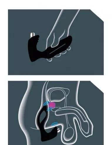 XPANDER X4 Rechargeable PowerRocket Large Prosztata Masszírozó Prosztata masszírozók Joydivision