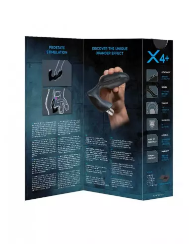 XPANDER X4+ Rechargeable PowerRocket Medium Prosztata Masszírozó Prosztata masszírozók Joydivision