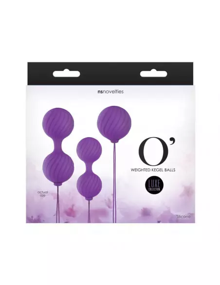 Luxe O' Kegel Balls Purple Gésa golyó Gésa golyók Outlet