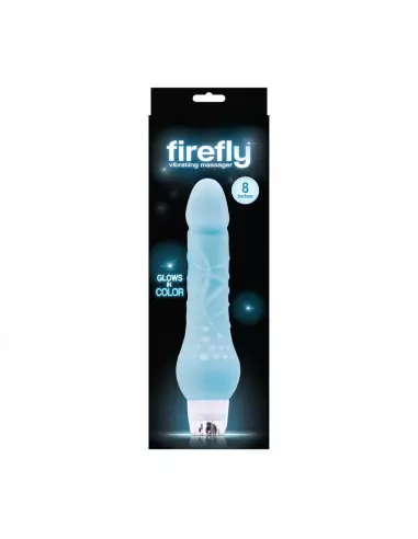 Firefly 8 inch Vibrating Massager Blue Vibrátor Realisztikus vibrátorok NS Toys