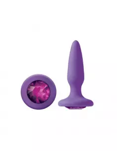 Glams Mini Purple Gem Fenékdugó Fenékdugók NS Toys 2