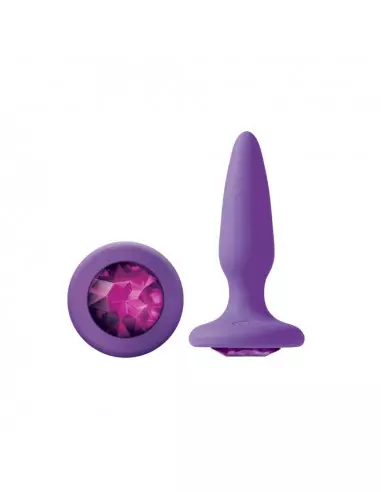 Glams Mini Purple Gem Fenékdugó Fenékdugók NS Toys