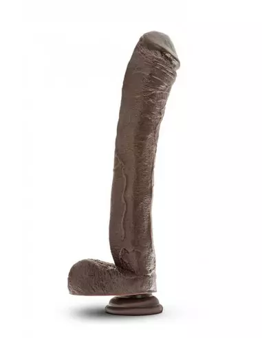 Dr.Skin Mr.Ed 13 inch Dildó Chocolate Dongok - Dildók Blush
