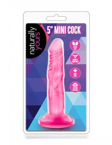 Naturally Yours 5 inch Mini Cock Pink Dildó Dongok - Dildók Blush