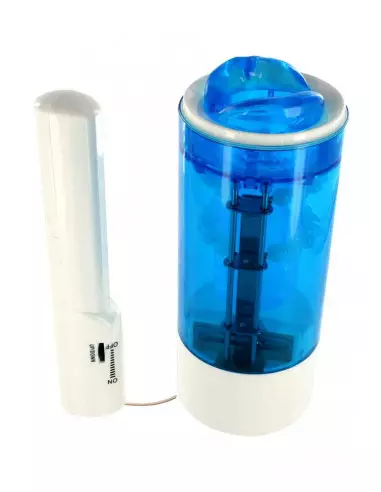 Up/Down Mouth Clear Blue Maszturbátor Férfi maszturbátorok Seven Creations