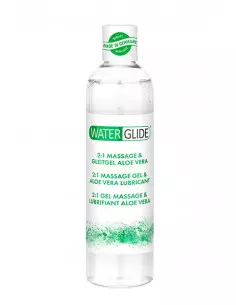 WATERGLIDE Masszázs Gél és Síkosító ALOE VERA 300 ml Masszázsgyertyák és olajok Waterglide
