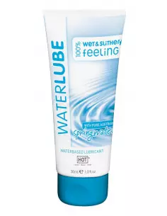 HOT Water Lube Vízbázisú Síkosító Springwater 30 ml Vízbázisú síkosítók Hot