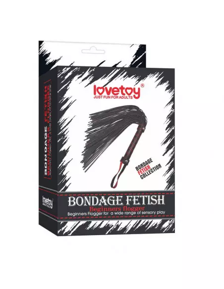 Bondage Fetish Beginners Flogger Korbács Korbácsok - Pálcák - Paskolók Lovetoy