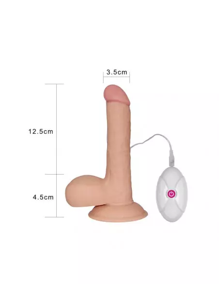 7.5" The Ultra Soft Dude Vibrátor Realisztikus vibrátorok Lovetoy