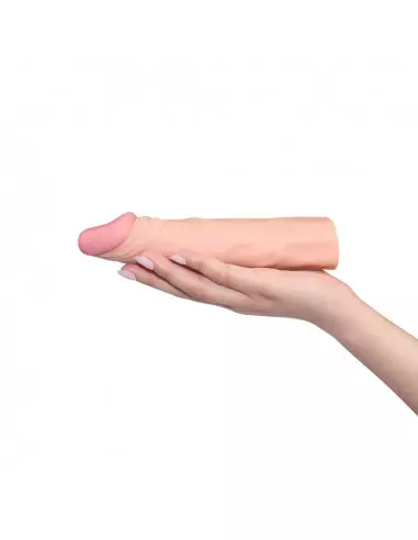 Pleasure X-Tender Penis Sleeve Flesh 1 Péniszköpeny Péniszköpenyek - Hosszabítók Lovetoy