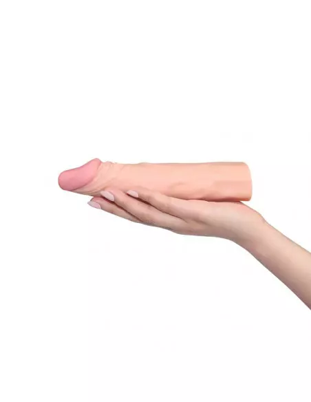 Pleasure X-Tender Penis Sleeve Flesh 1 Péniszköpeny Péniszköpenyek - Hosszabítók Lovetoy