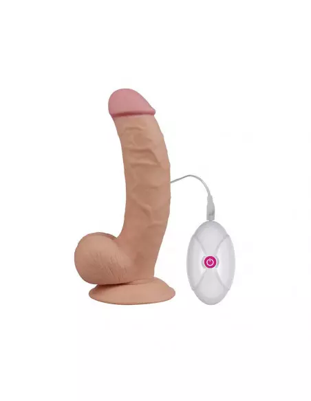 8.5" The Ultra Soft Dude Vibrátor Realisztikus vibrátorok Lovetoy