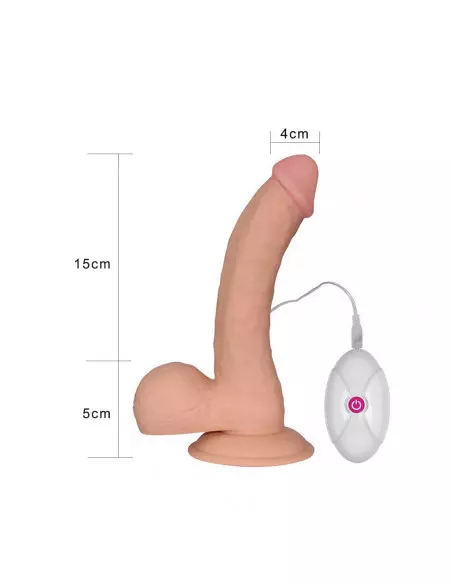 8.8" The Ultra Soft Dude Vibrátor Realisztikus vibrátorok Lovetoy